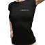 Dames T-Shirt ronde hals met Suntana Logo (Zwart)