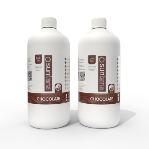 Rapid Tan - 2000ml Aardbei-Vanille (2 x 1000ml)