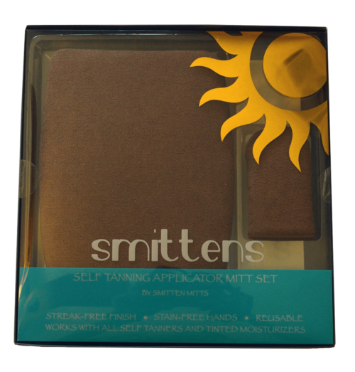 Smittens Selftan handschoen cadeau verpakking