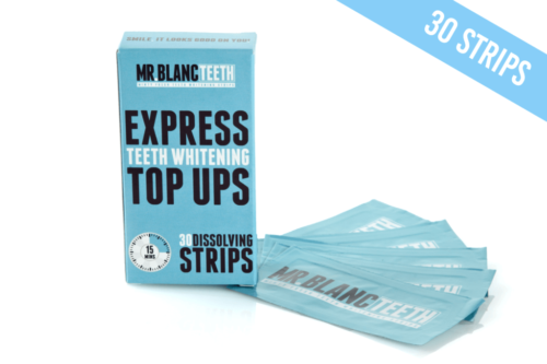 Mr Blanc Teeth Whitening Strips - 2 week supply (14 strips)